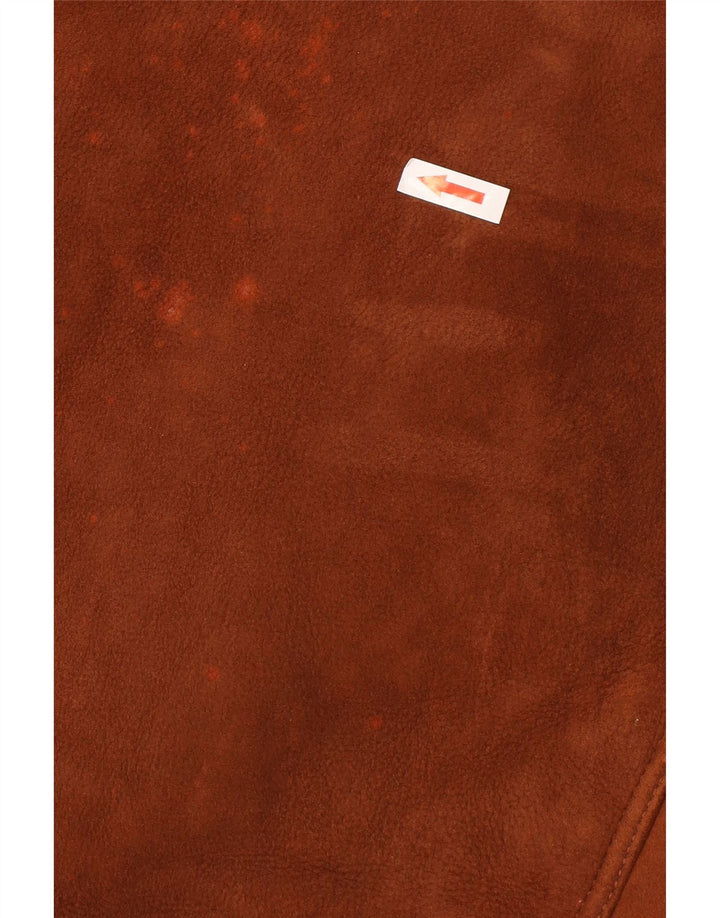 Vintage muška jakna s ovčicama IT 46 Small Brown Shearling
