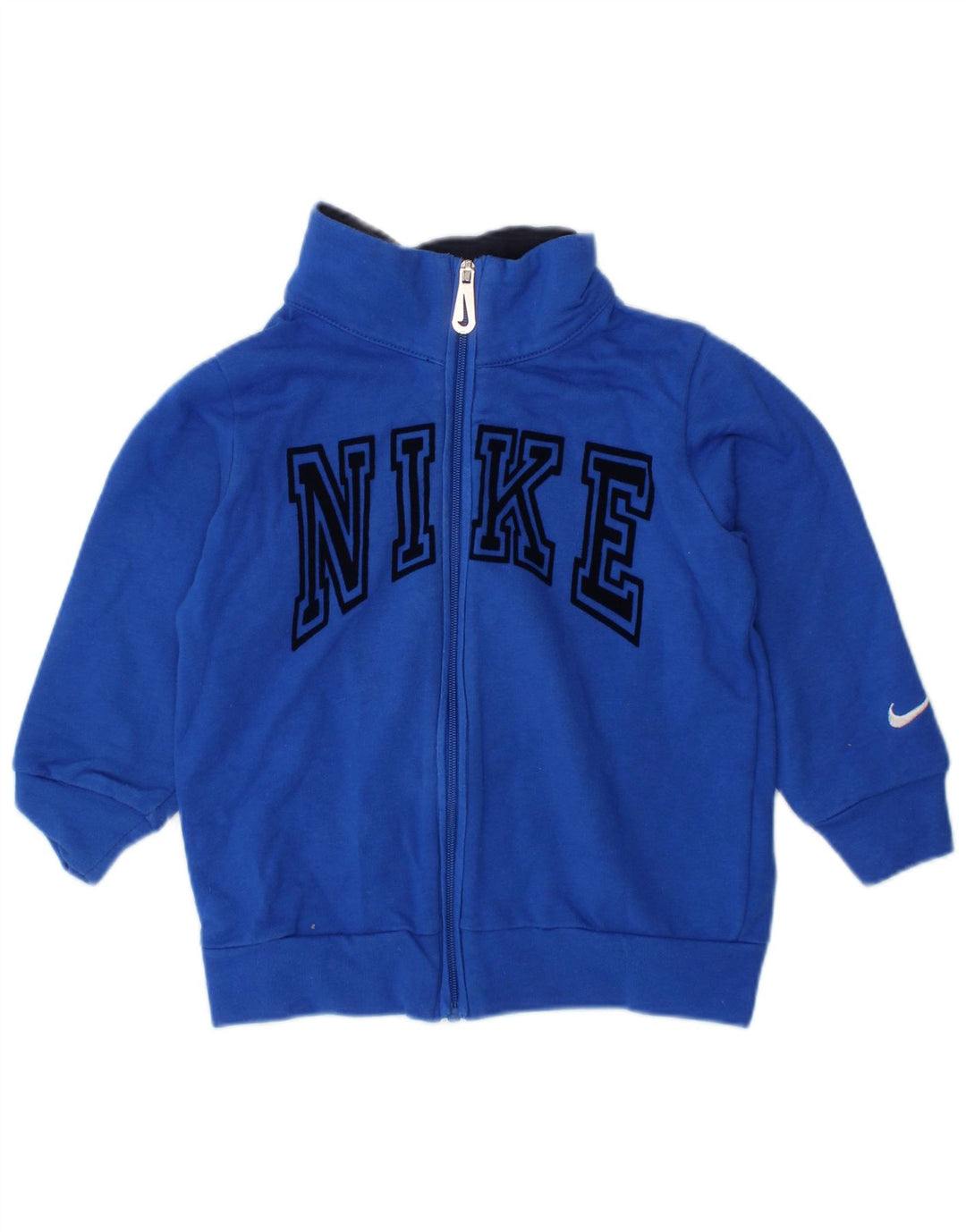 NIKE Baby Boys Gornja jakna trenirke 9-12 mjeseci, plavi poliester