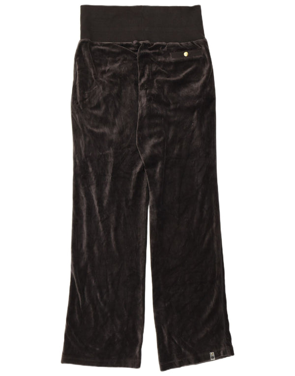 Adidas ženske trenirke od velura UK 14 velike sive pamučne hlače