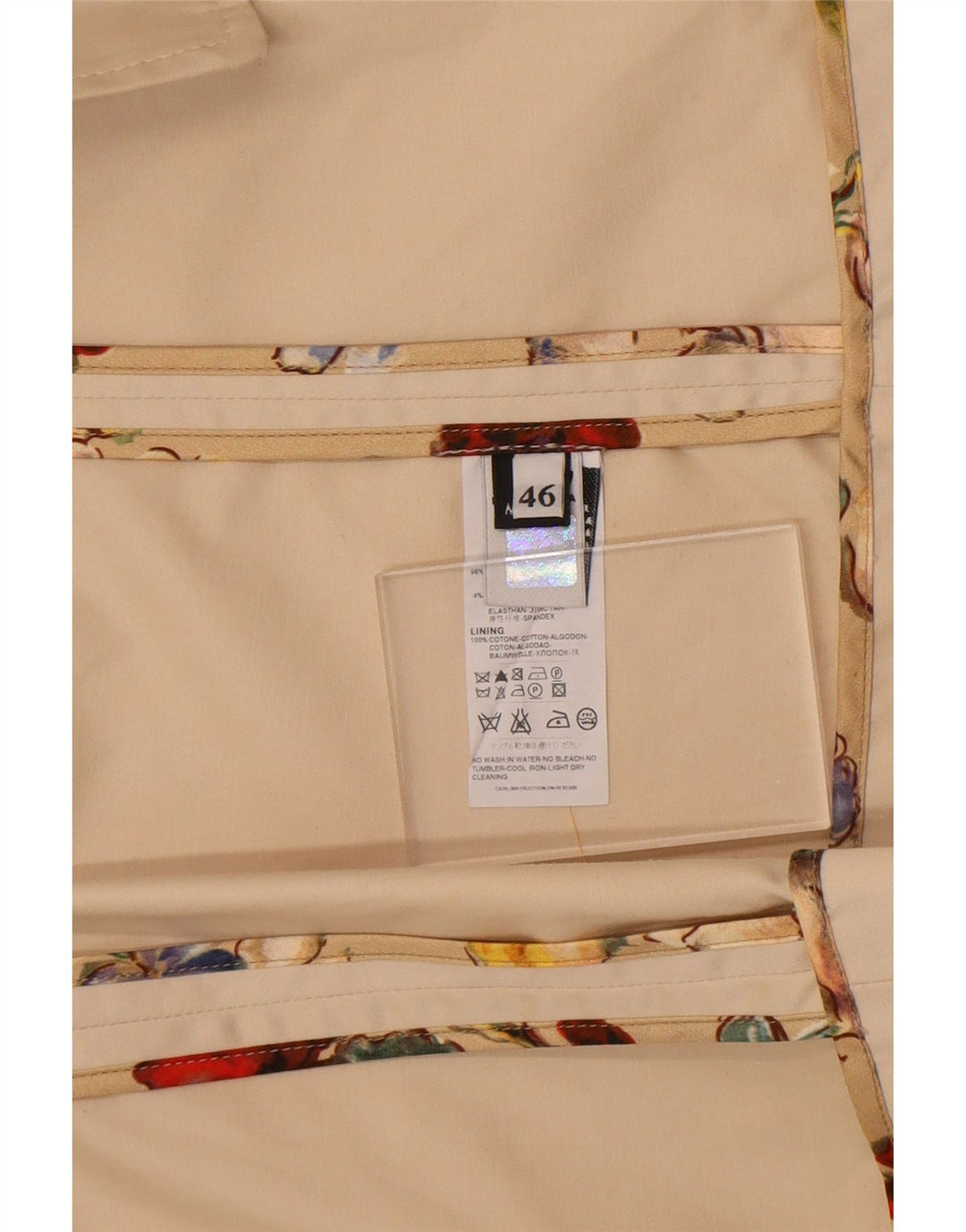 Dolce & Gabbana Ženska jakna s 2 gumba IT 46 Large Beige Classic