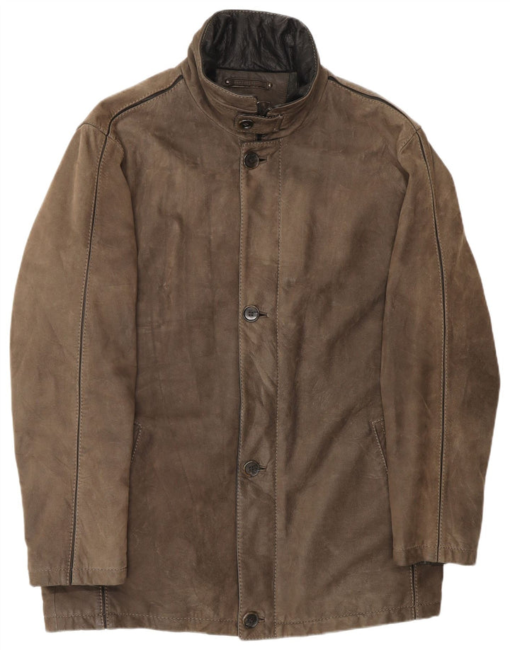 Milestone muški kožni kaput IT 52 XL smeđa koža