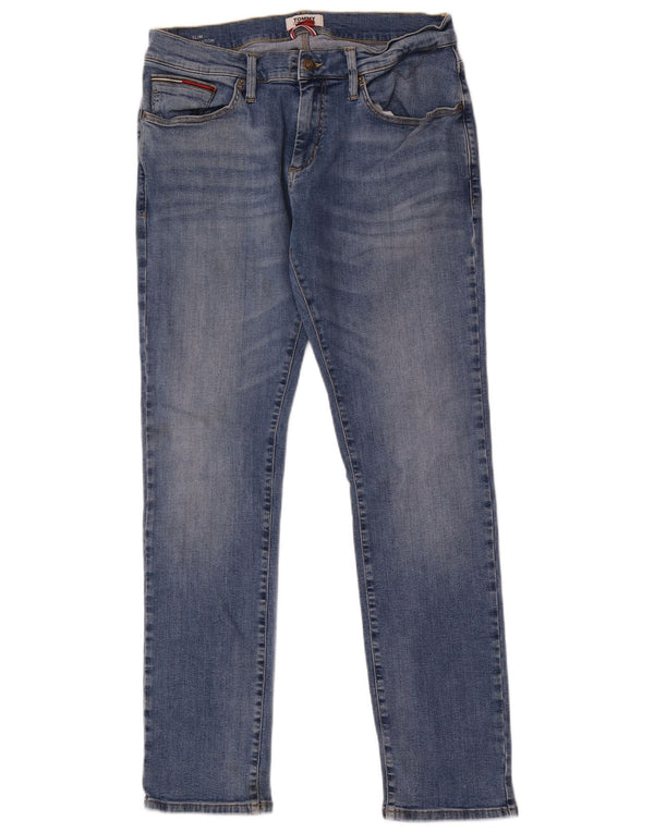 Tommy Hilfiger Mens Scanton Slim Jeans W34 L32 Blue Cotton