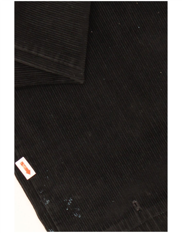 CONTE OF FLORENCE Muške kratke hlače od samta IT 50 Large W34 L25 crne