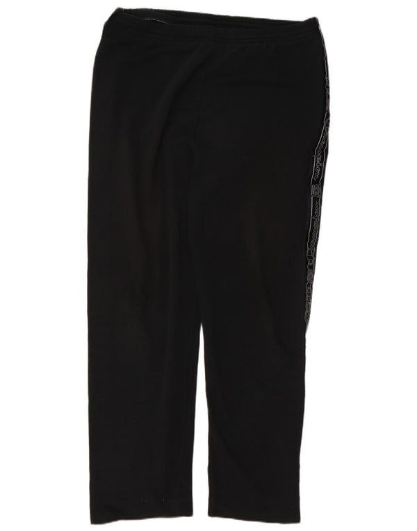 Champion Mens Graphic Tracksuit Trousers XL Black Cotton