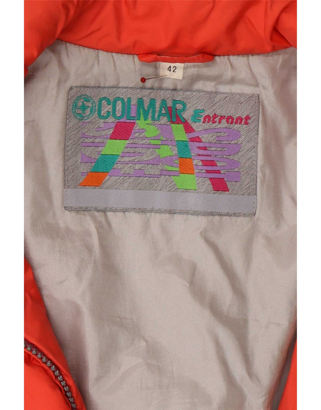 Colmar ženska velika skijaška jakna EU 42 XL Pink Colourblock 90-ih