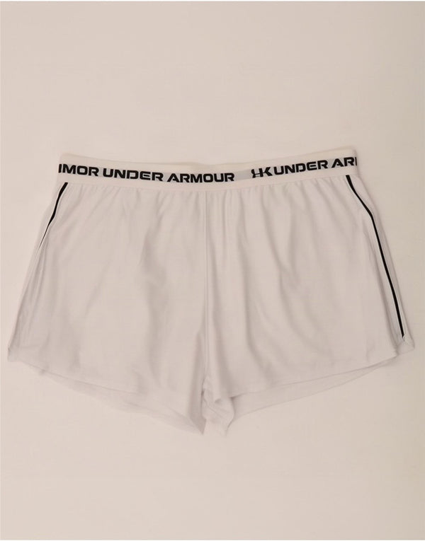 Under Armour ženske kratke sportske hlače s grafičkim motivima UK 20 2XL bijeli poliester