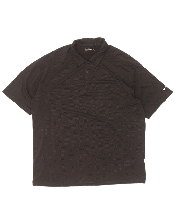 Nike muška polo majica za golf XL crni poliester