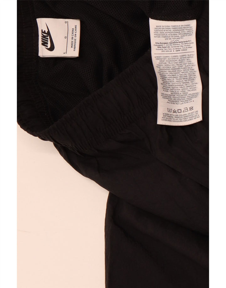 NIKE Muška trenirka Hlače Joggers Veliki crni poliester