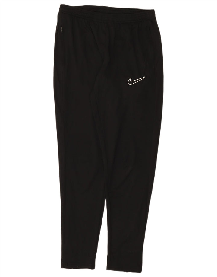 Nike muške Dri Fit hlače za trenirku srednje crne boje od poliestera