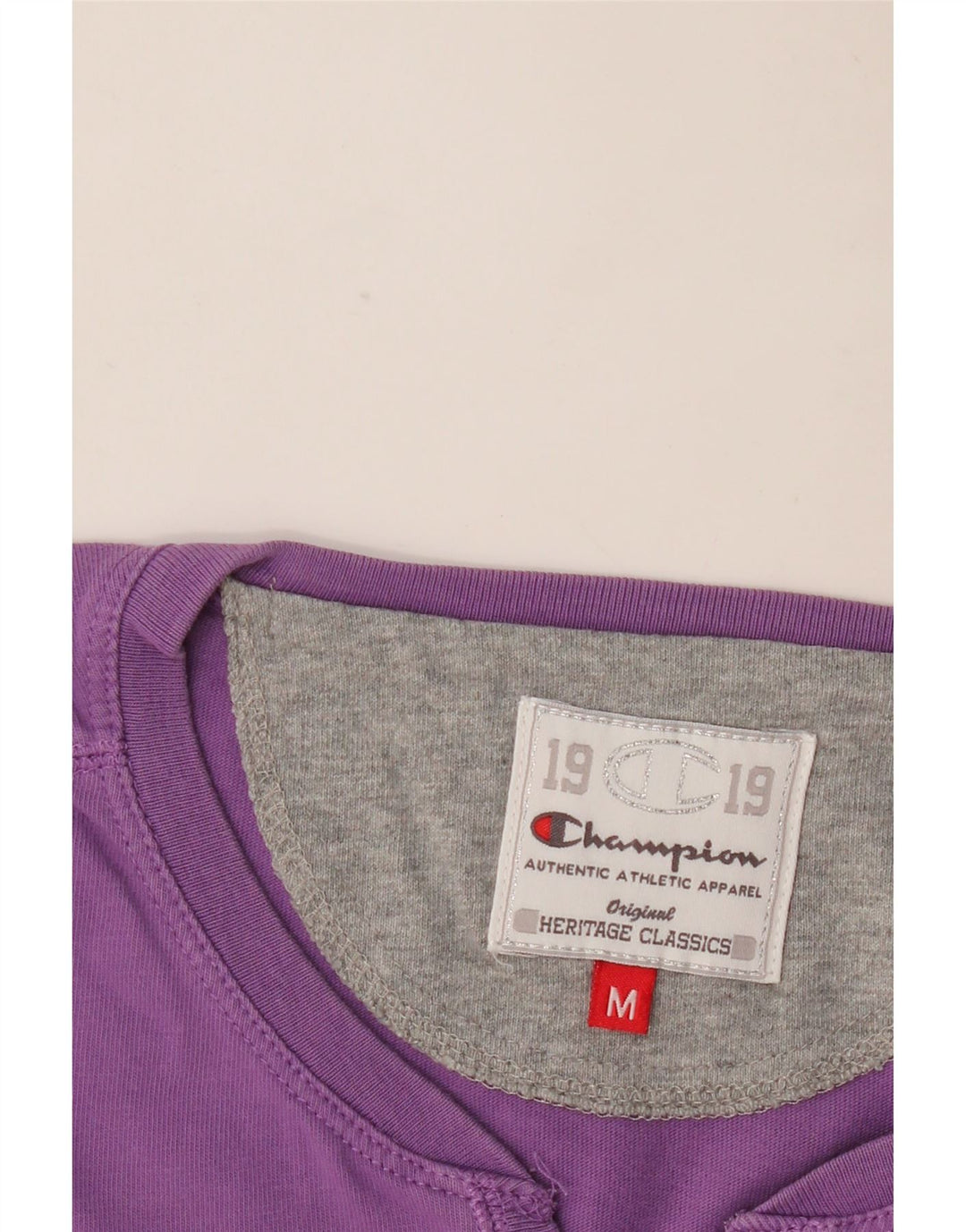 Champion Ženski Heritage Classics Sweatshirt Džemper UK 14 Srednje ljubičasta