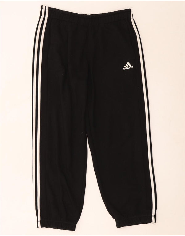 Adidas Ženske Climalite Crop Trenirke Hlače Joggers UK 14 srednje crne