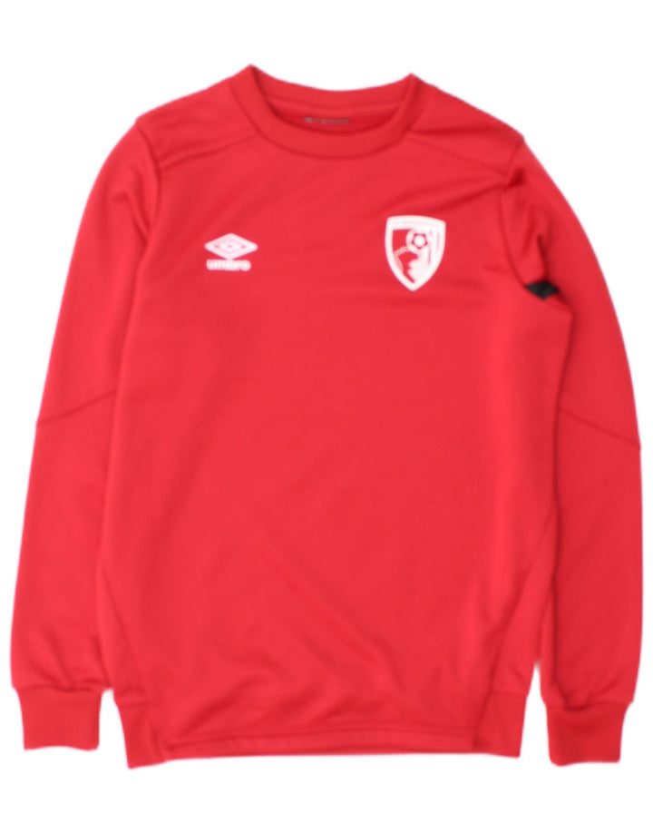 Umbro Boys Graphic Sweatshirt Džemper 13-14 godina crveni poliester