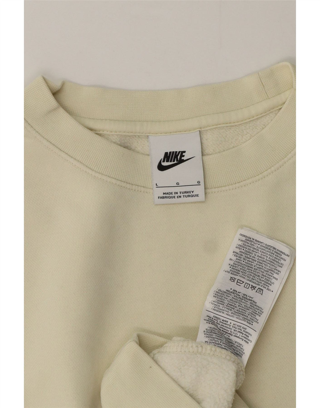 Nike muški džemperi veliki od bijelog pamuka