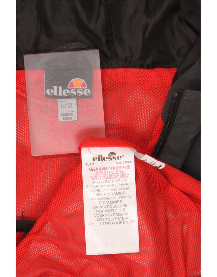 Ellesse muška kišna jakna s kapuljačom UK 38 srednje sivi poliamid