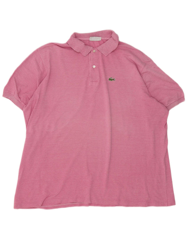 Lacoste muška polo majica veličina 8 3XL pamuk s ružičastim flekama