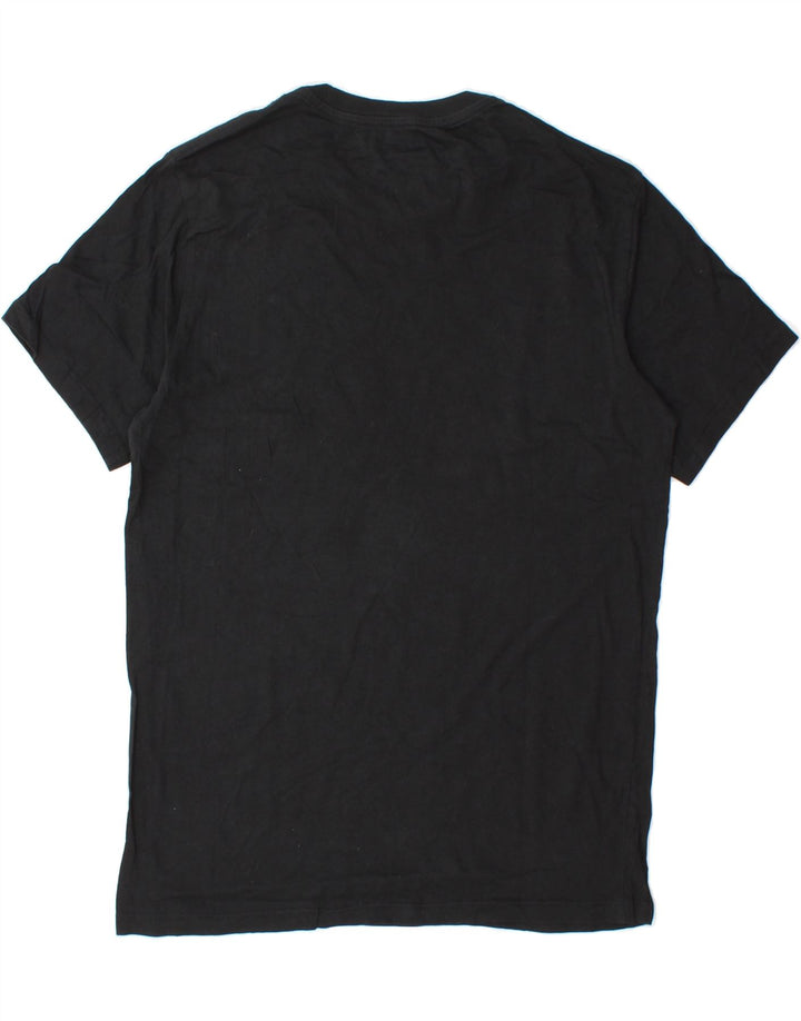 LEVI'S Mens Graphic T-Shirt Top Medium Black Vintage Levi's and Second-Hand Levi's from Messina Hembry 