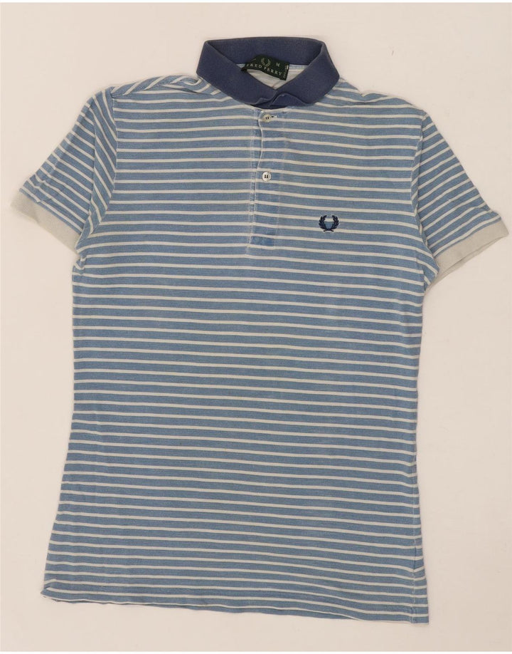 Fred Perry muška polo majica srednje plave pamučne pruge
