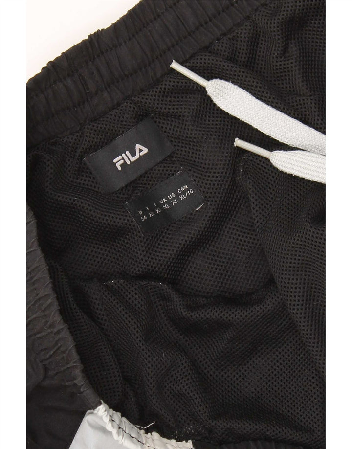Fila muške sportske kratke hlače XL crne boje