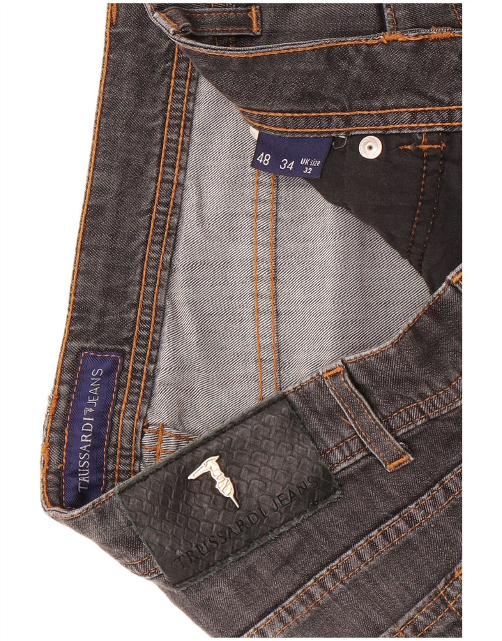 Trussardi muške ravne traperice W32 L29 sive