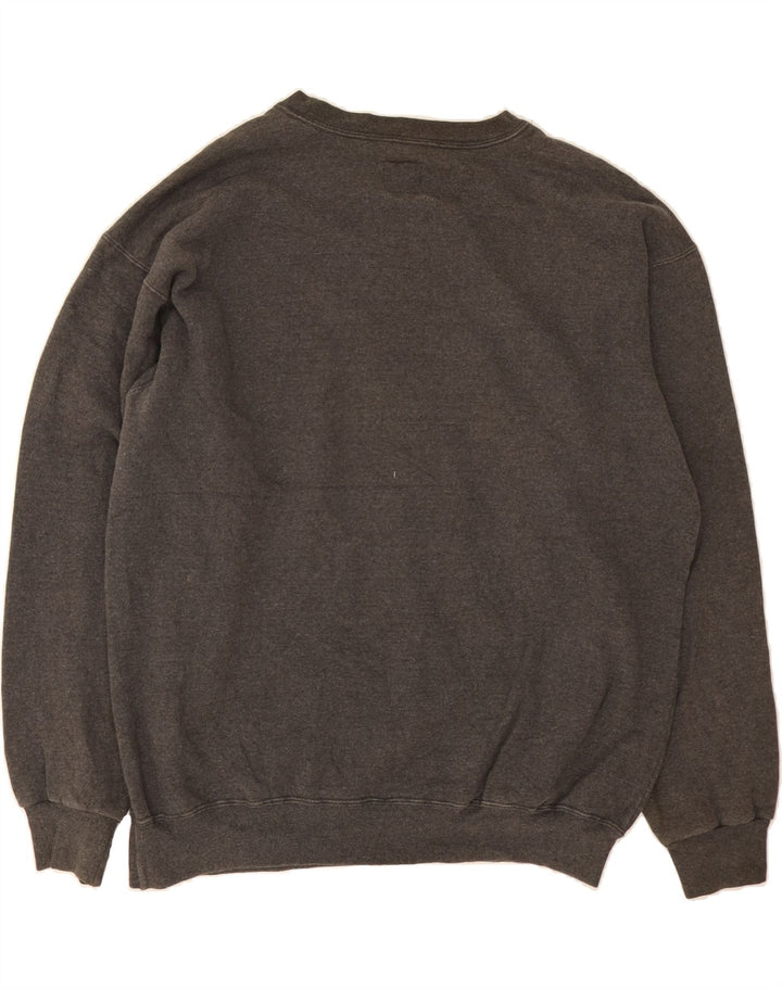 STARTER Mens Sweatshirt Jumper XL Grey Vintage Starter and Second-Hand Starter from Messina Hembry 