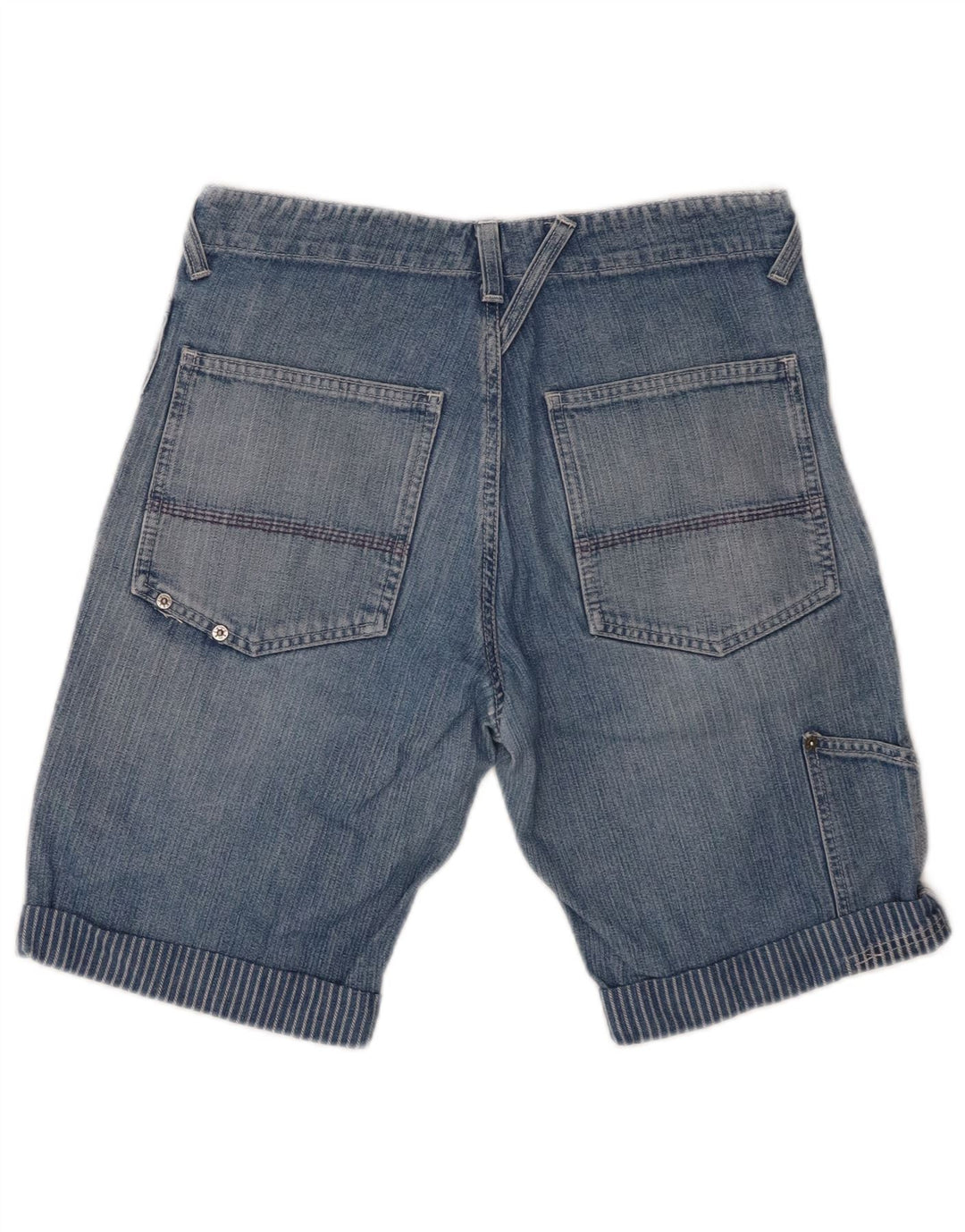 SISLEY Womens Denim Shorts W30 Medium Blue