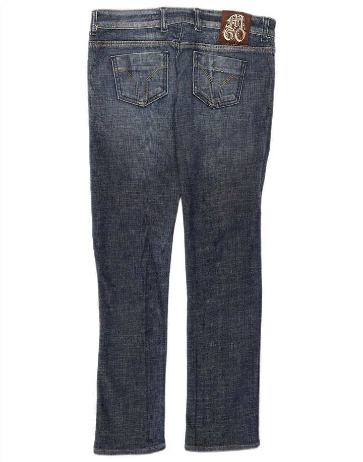 MISS SIXTY Ženske uske traperice niskog struka W28 L29 Plavi pamuk