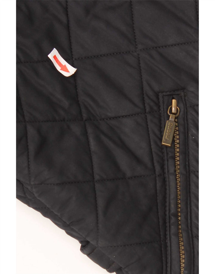 Barbour muška prošivena jakna UK 36 mala tamnoplava poliester