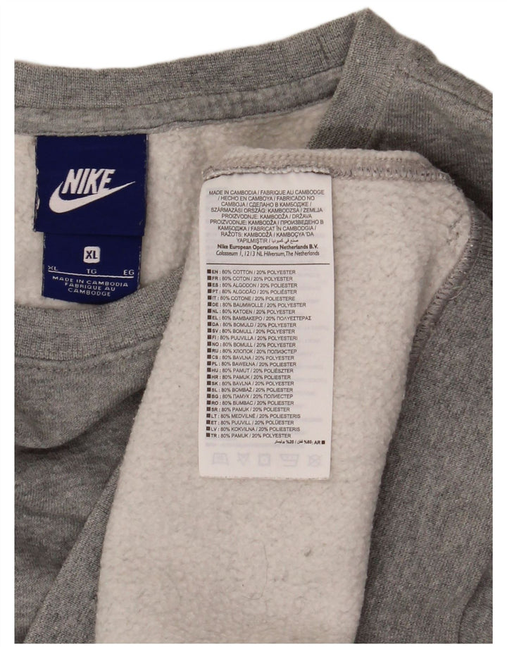 Nike muški džemper XL sivi poliester