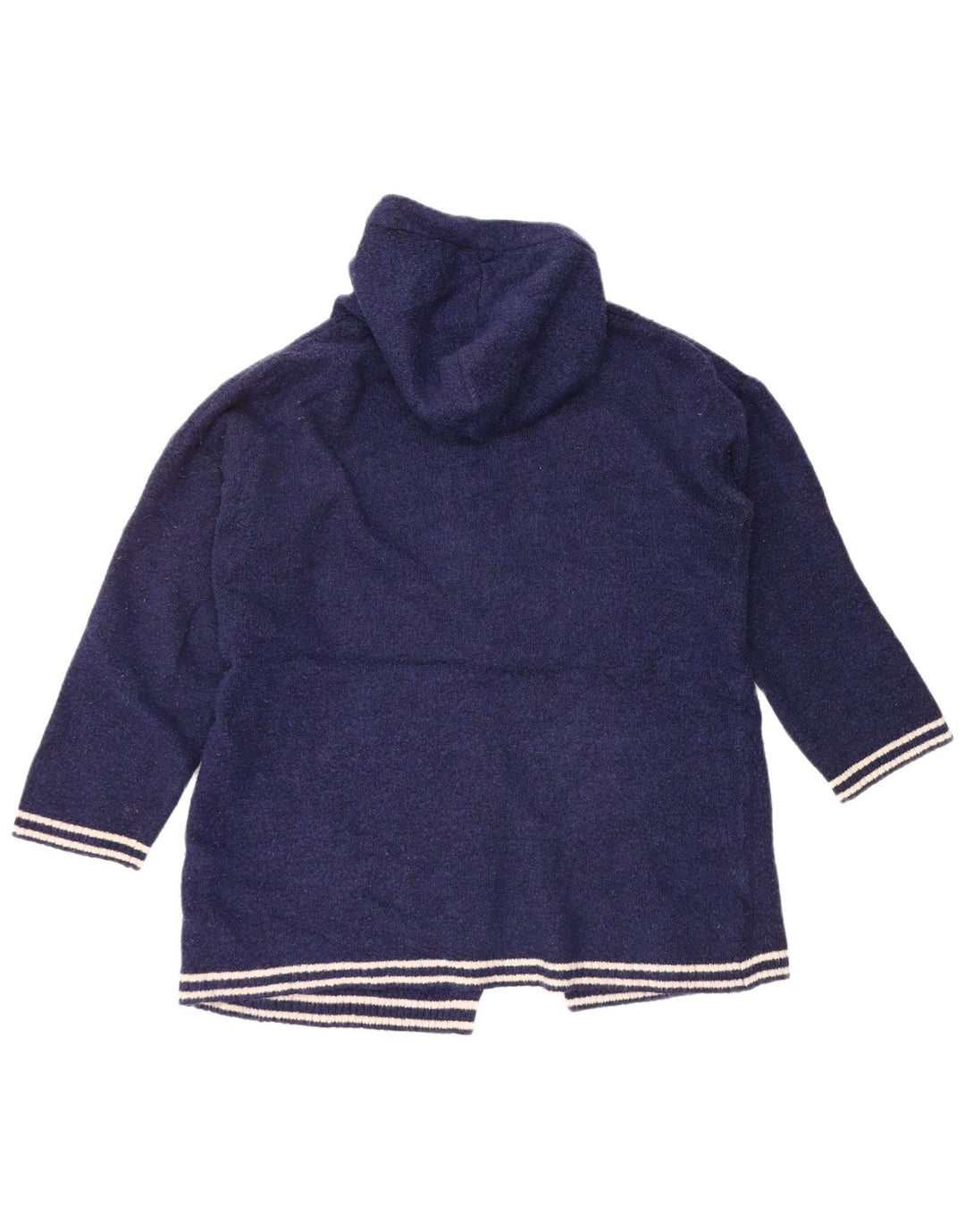 MARKS & SPENCER Womens Oversized Cardigan Sweater UK 14 Medium Navy Blue