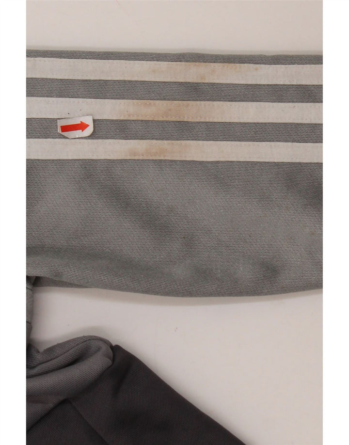 ADIDAS Boys Aeroready Graphic Sweatshirt Džemper 9-10 godina sivi