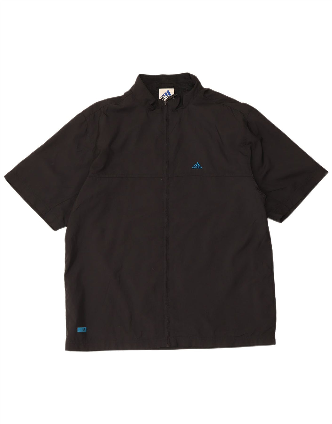 Adidas muška trenirka kratkih rukava, mala crna poliesterska jakna