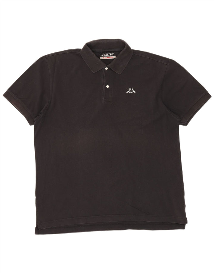 KAPPA muška polo majica XL crni pamuk