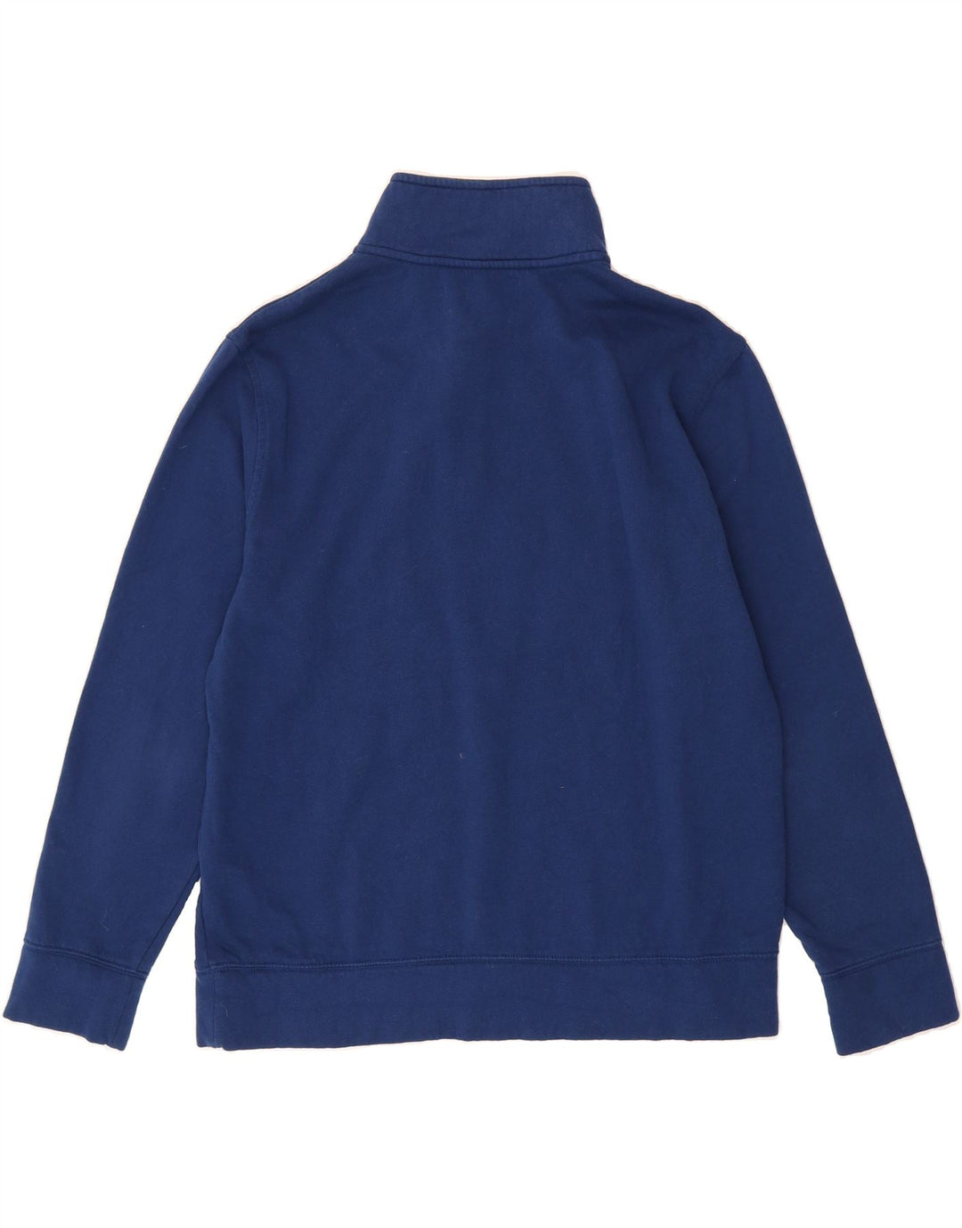NAUTICA Mens Oversized Zip Neck Sweatshirt Jumper Large Blue Cotton Vintage Nautica and Second-Hand Nautica from Messina Hembry 