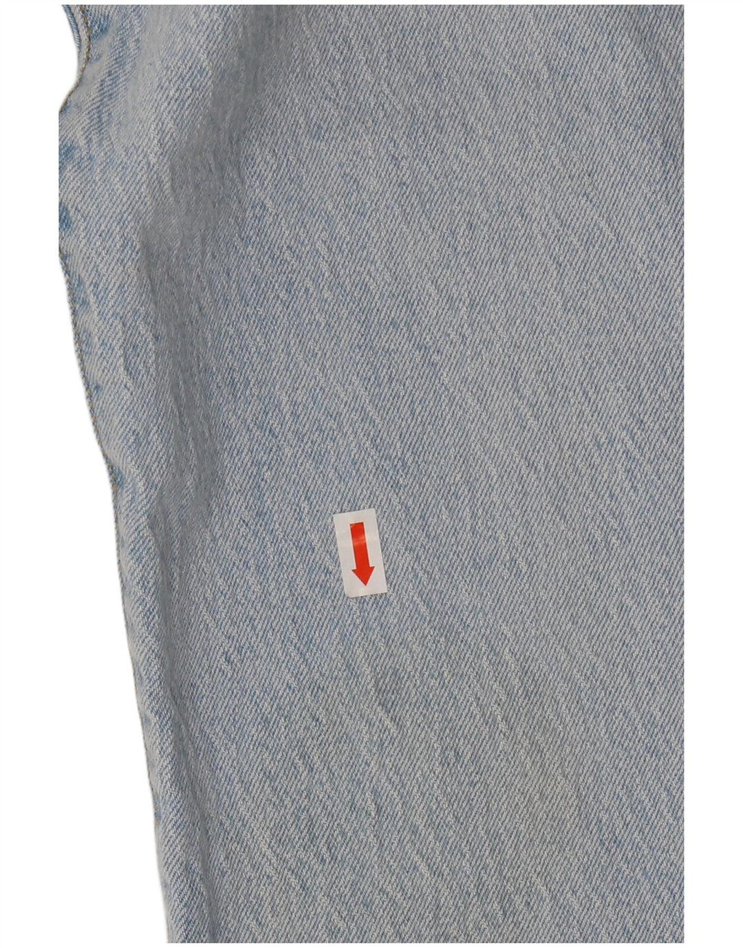 LEVI'S ženske ravne traperice 501 W31 L28 plavi pamuk