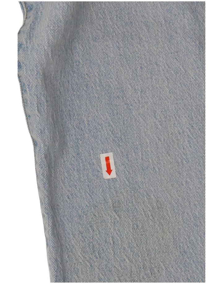 LEVI'S ženske ravne traperice 501 W31 L28 plavi pamuk