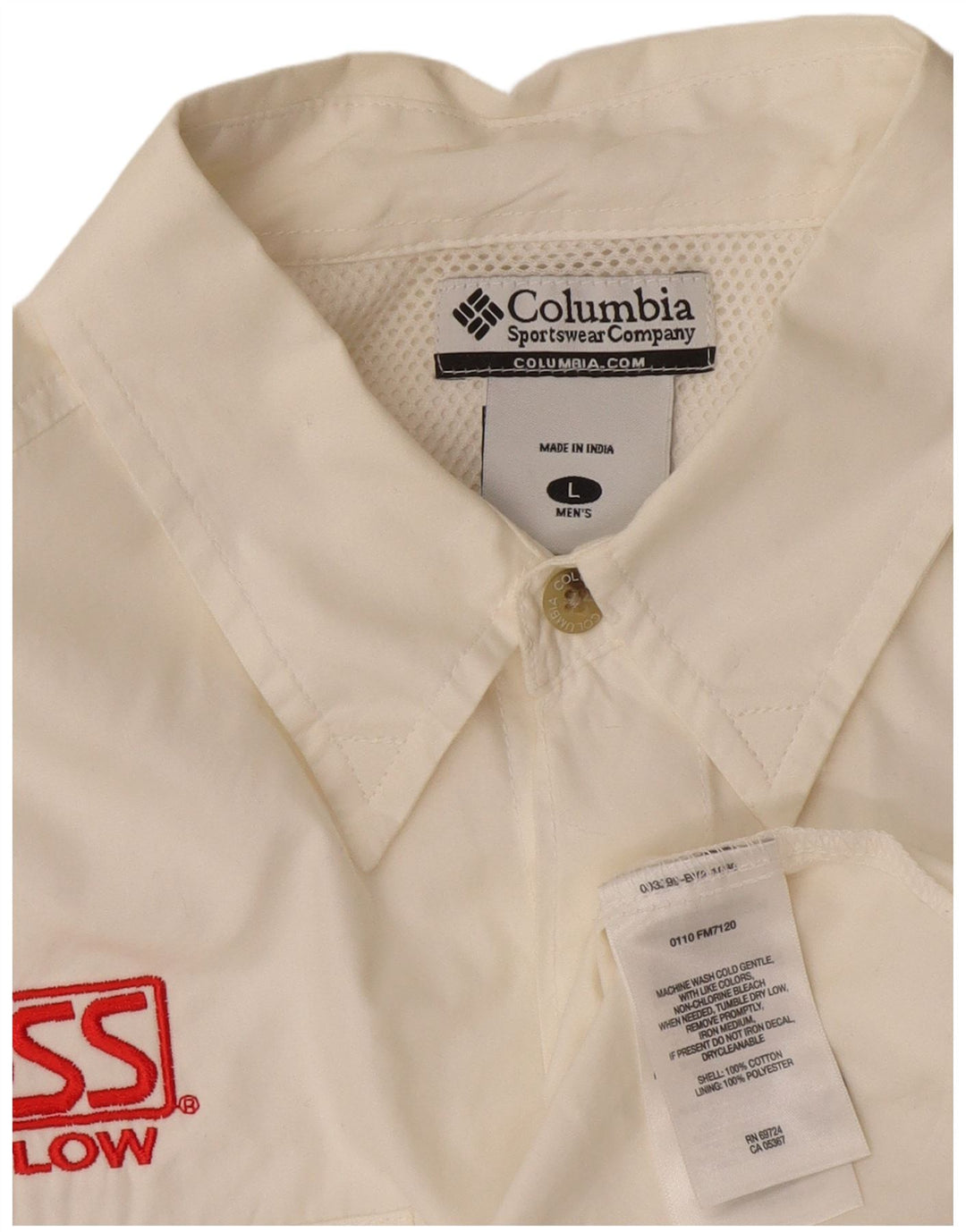 Columbia muška košulja velika bijela pamučna