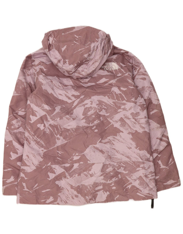 The North Face ženska anorak kišna jakna s kapuljačom UK 18 XL ljubičasta kamuflažna