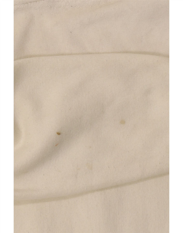 CHAMPION Ženski džemper od flisa s kapuljačom, UK 14 srednje bijele boje, pamuk