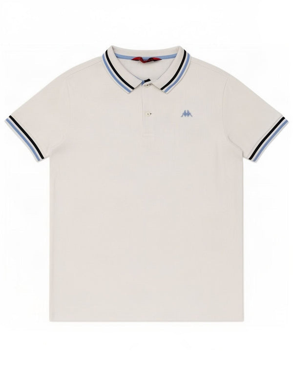 Kappa muška polo majica XL bijeli pamuk