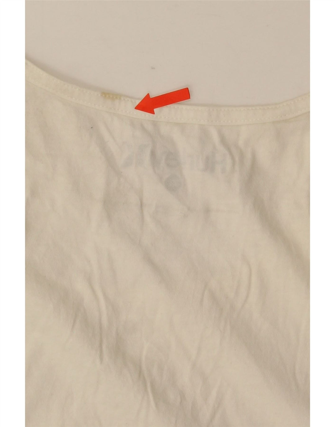 HURLEY muški grafički prsluk XL bijeli pamuk