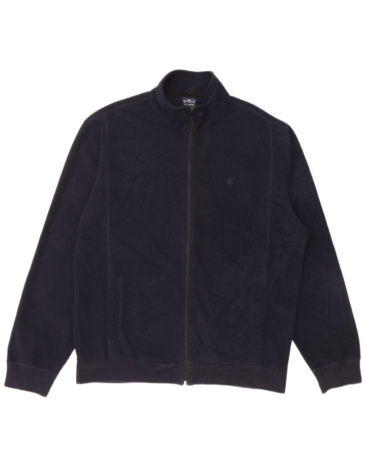 CHAMPION Muška jakna od flisa UK 44 2XL tamnoplavi poliester