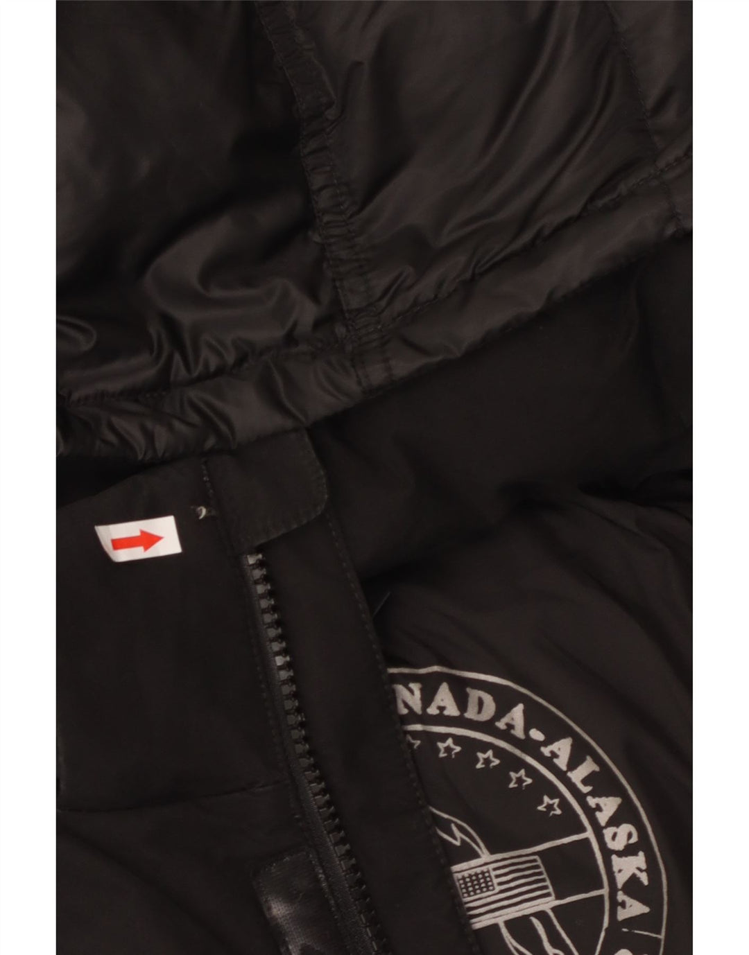 CANADIENS muška podstavljena jakna s kapuljačom IT 56 3XL crni poliester