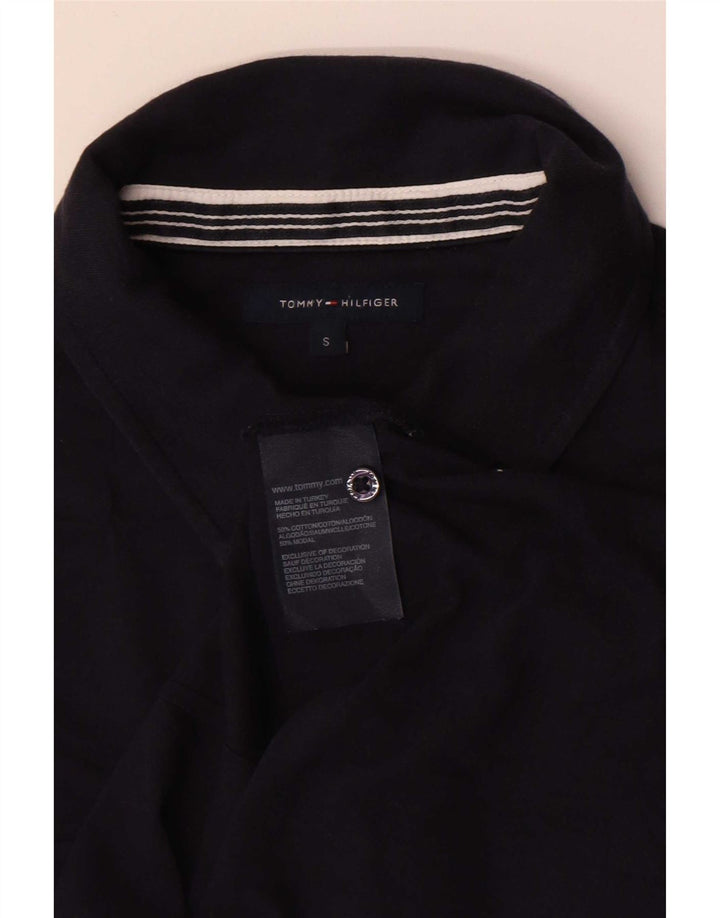 Tommy Hilfiger ženska pulover majica UK 10 Mala tamnoplava pamuk