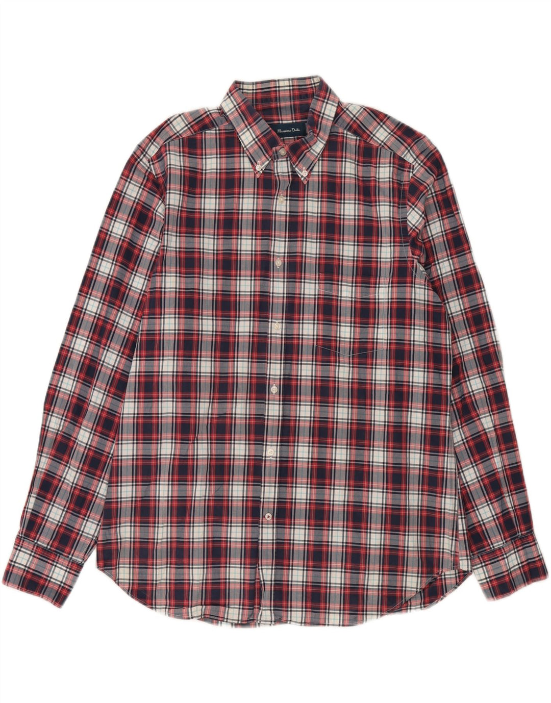 Massimo Dutti muška košulja XL crveni karirani