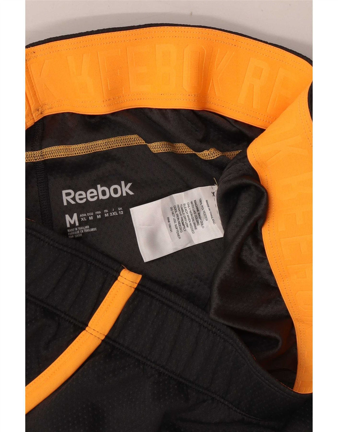 Reebok ženske sportske kratke hlače UK 12 srednje sivi poliester