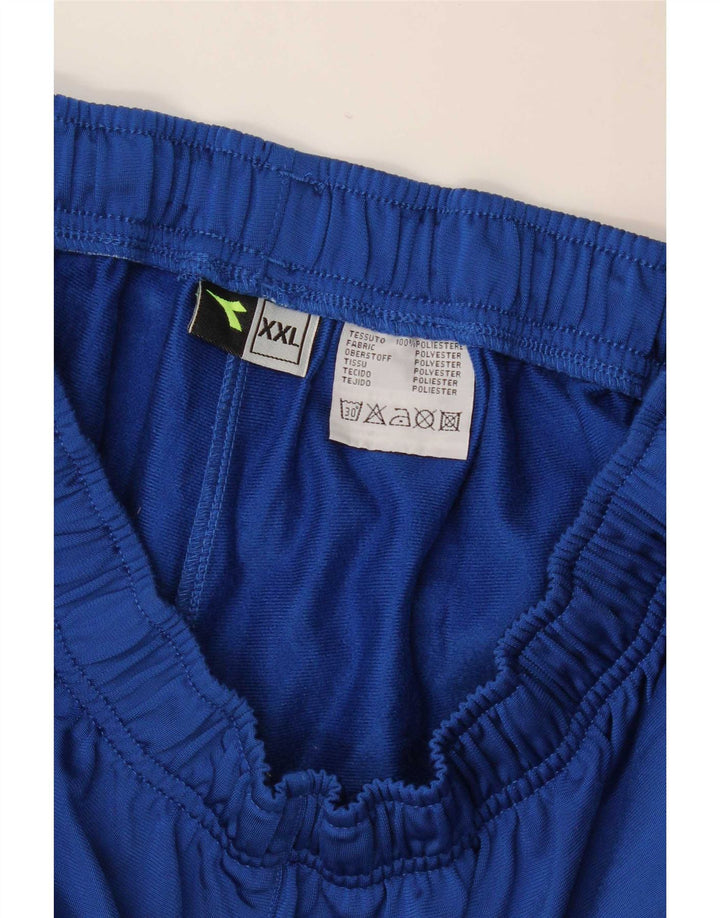 Diadora muške hlače za trenirku 2XL plavi poliester