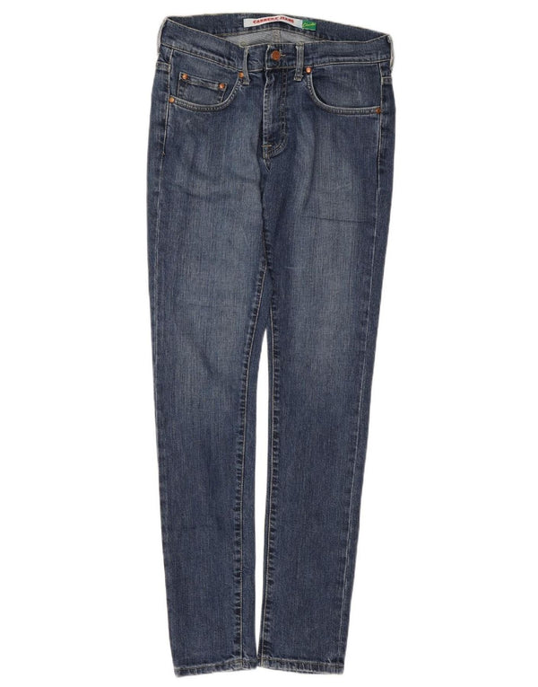 Carrera Womens Skinny Jeans IT 48 XL W30 L33 Blue Cotton
