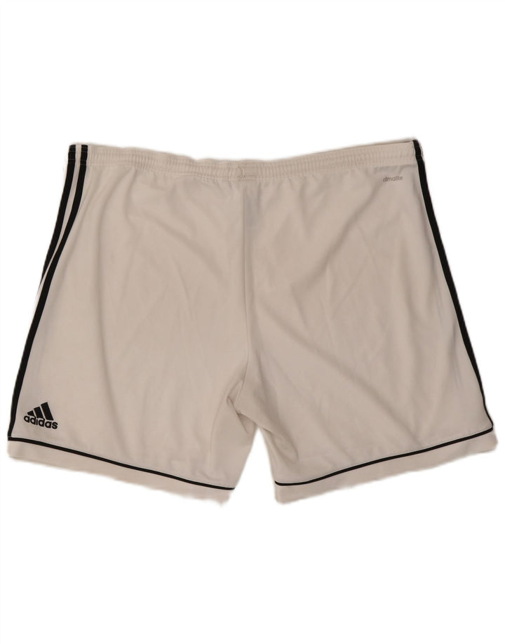 Adidas muške sportske kratke hlače Climalite XL bijeli poliester