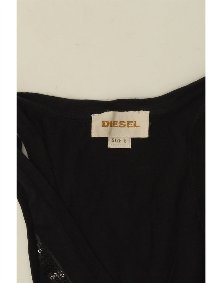 Diesel ženski prsluk Top UK 10 Small Black