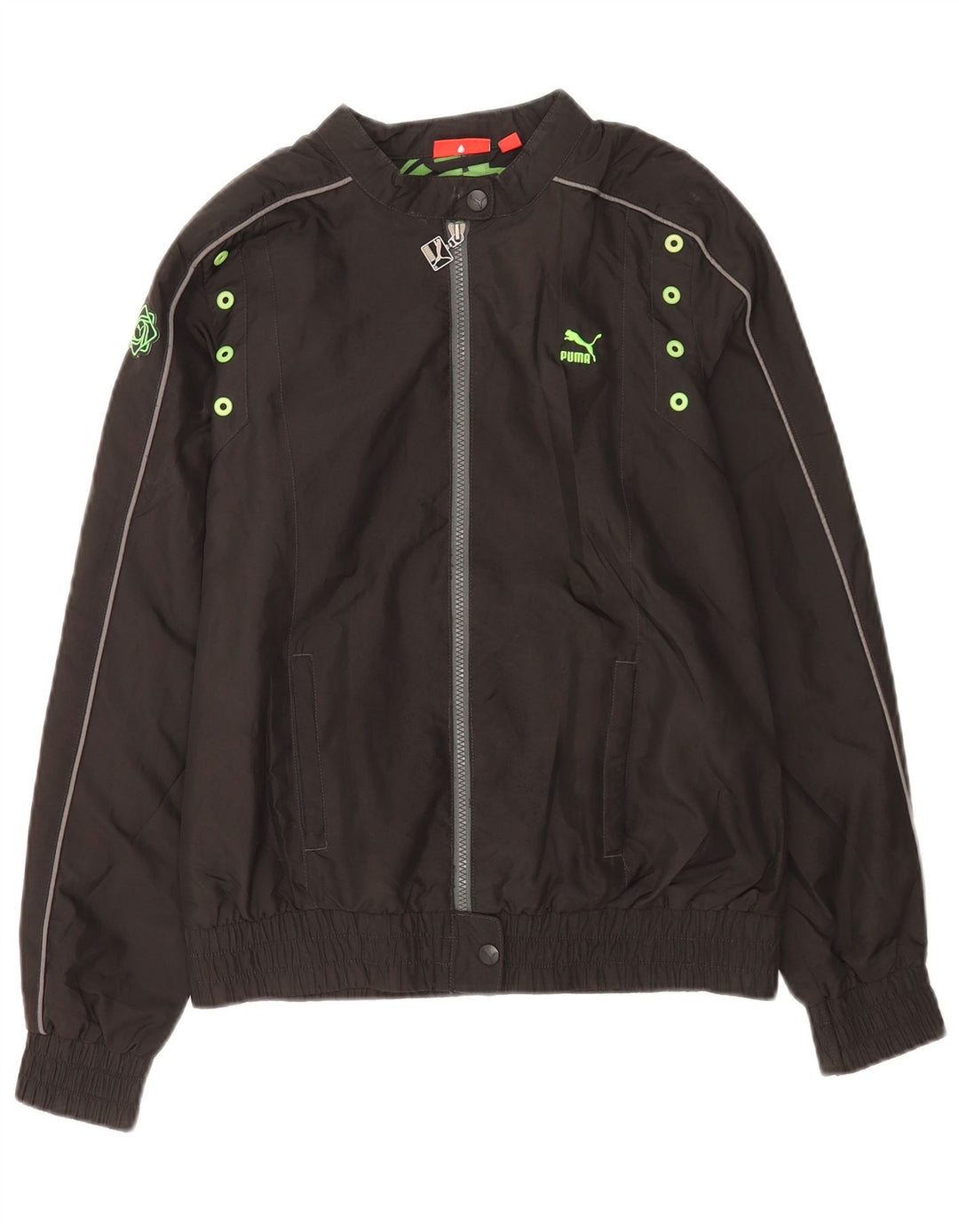 Puma ženska bomber jakna UK 12 srednji crni poliester